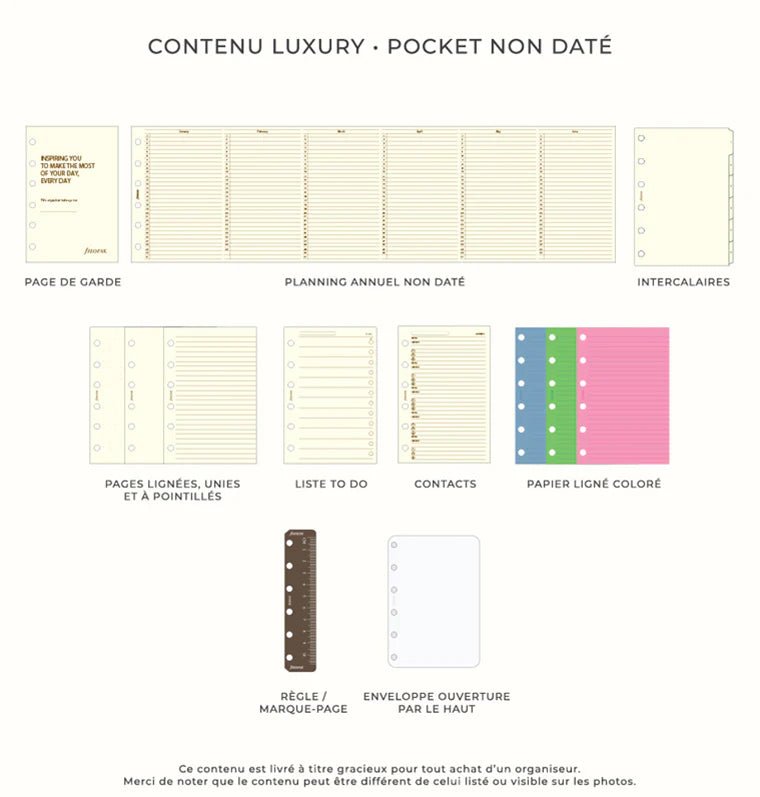 Organiseur FILOFAX Malden - Pocket - Burgundy - 5059145546503