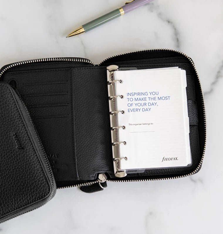 Organiseur FILOFAX Norfolk Zip - Pocket Compact - Espresso - 5059145600670