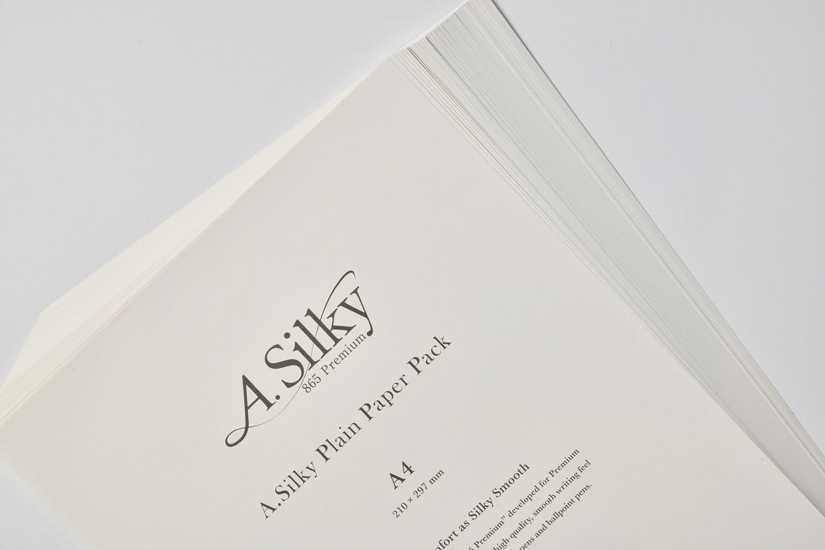Paquet de 100 feuilles APICA A.Silky 865 Premium - A4 - 86,5 g/m² - Blanc - 4970090341214