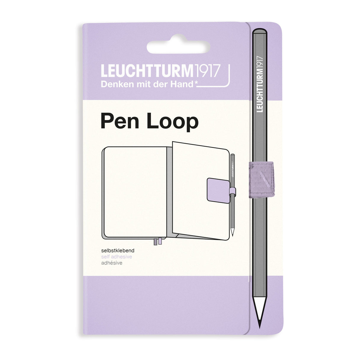 Passant autocollant LEUCHTTURM1917 Pen Loop - Lilac - 