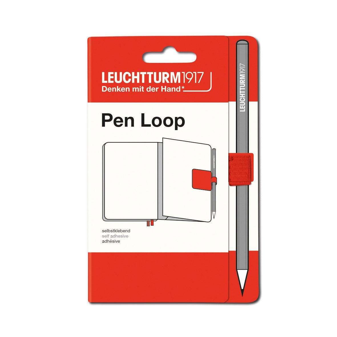 Passant autocollant LEUCHTTURM1917 Pen Loop - Lobster - 4004117644245