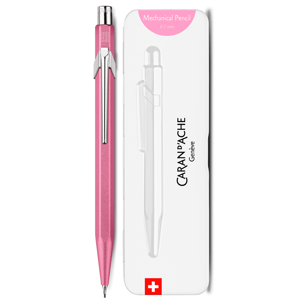 Porte - mine CARAN D'ACHE 849 Colormat - X - Rose - 0.7 - 7630002359580