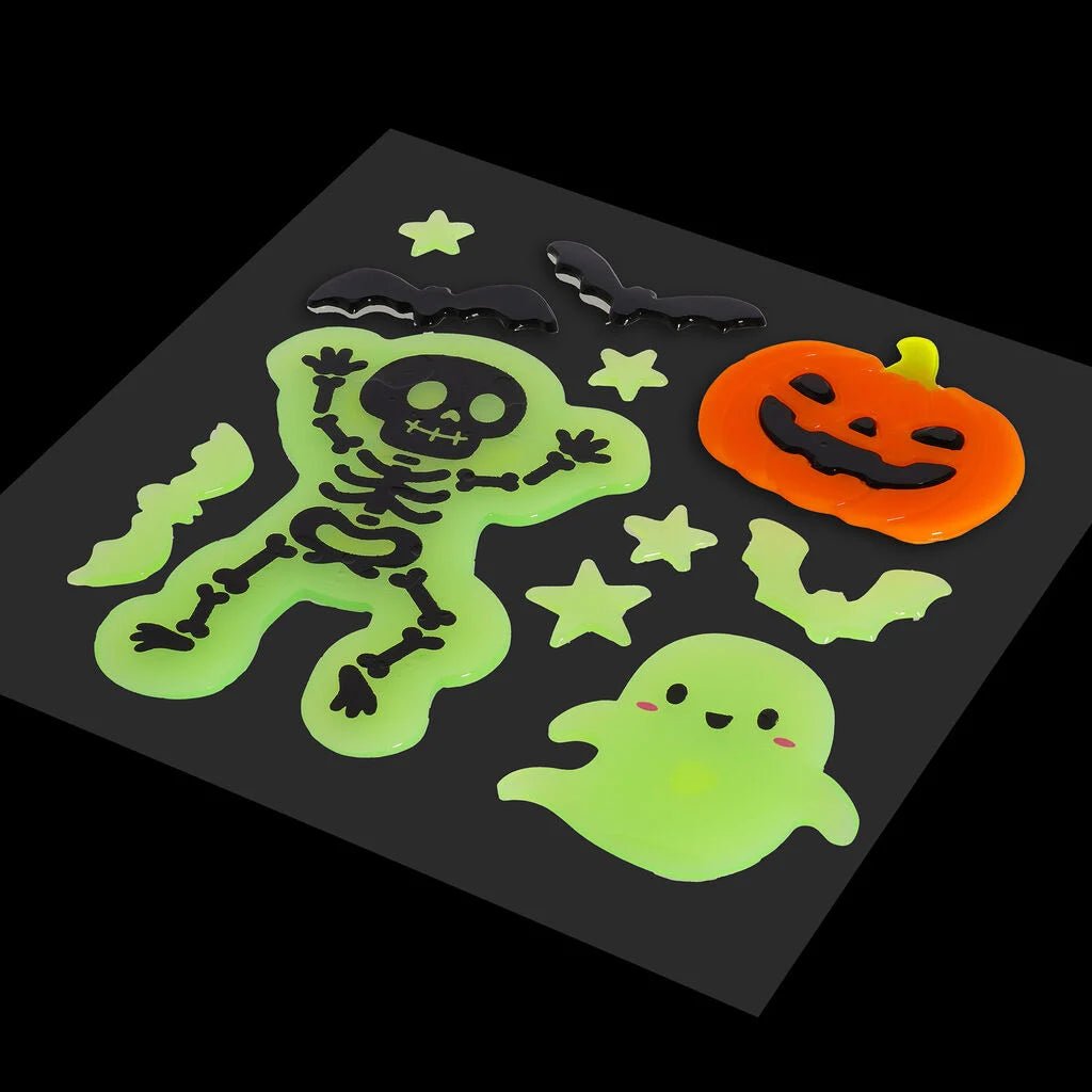 Set de 11 autocollants en gel pour fenêtre LEGAMI - Halloween Edition - Windo-Glow - 8052694147624