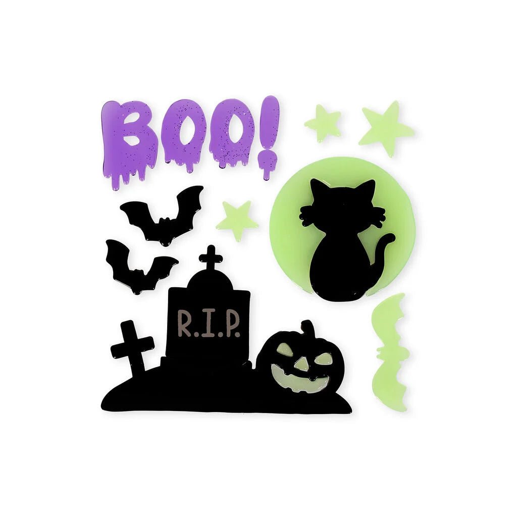 Set de 13 autocollants en gel pour fenêtre LEGAMI - Halloween Edition - Windo-Glow - 8052694147631