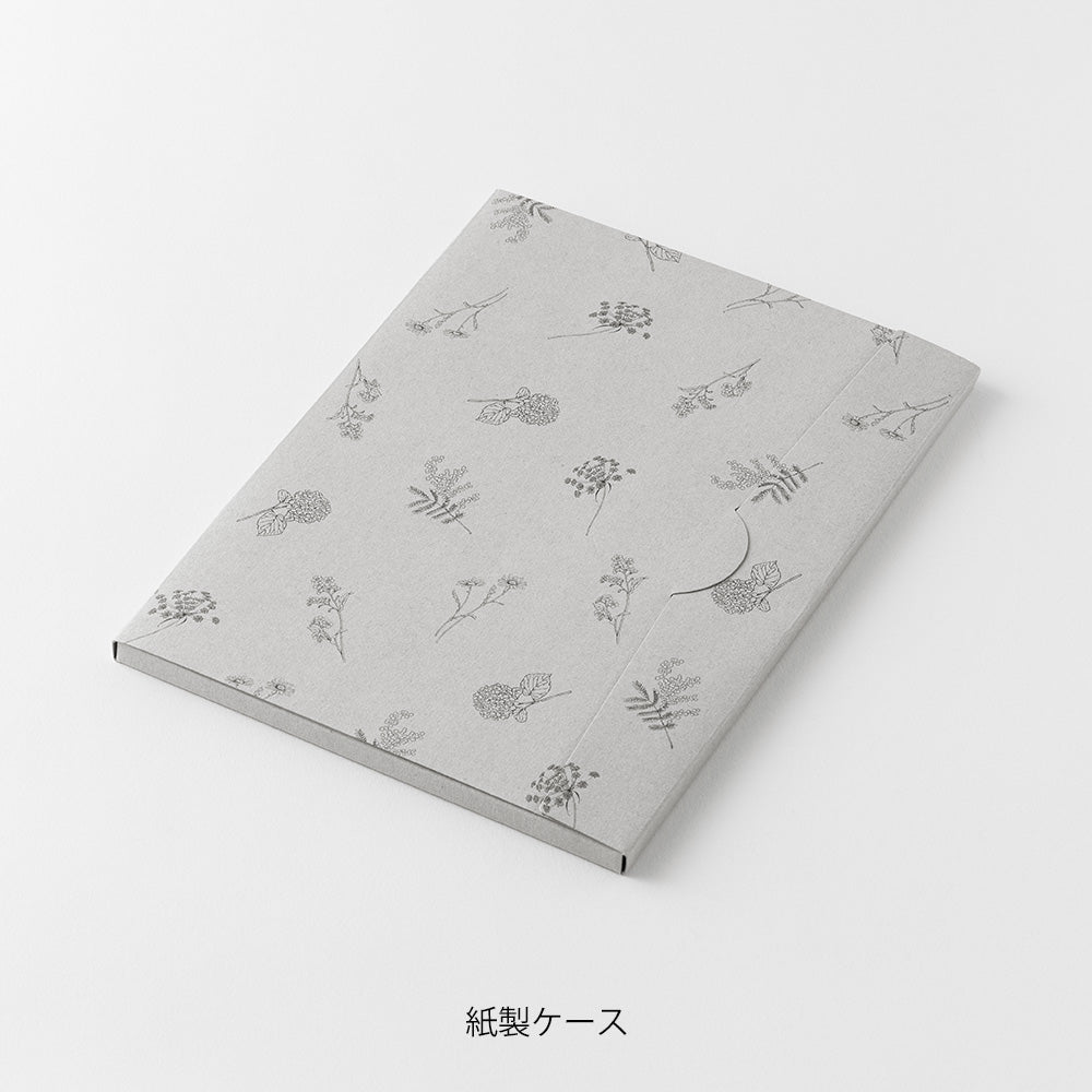 Set de correspondance MIDORI washi Hanairo - Rose - 4902805869294
