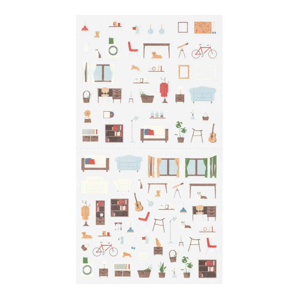 Stickers repositionnables MIDORI Collection - Décoration d'intérieure - 4902805827430