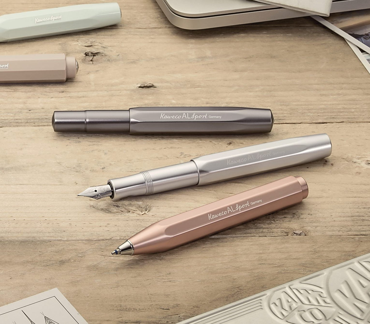 Stylo bille KAWECO Al Sport - Deep Red - 4250278614867