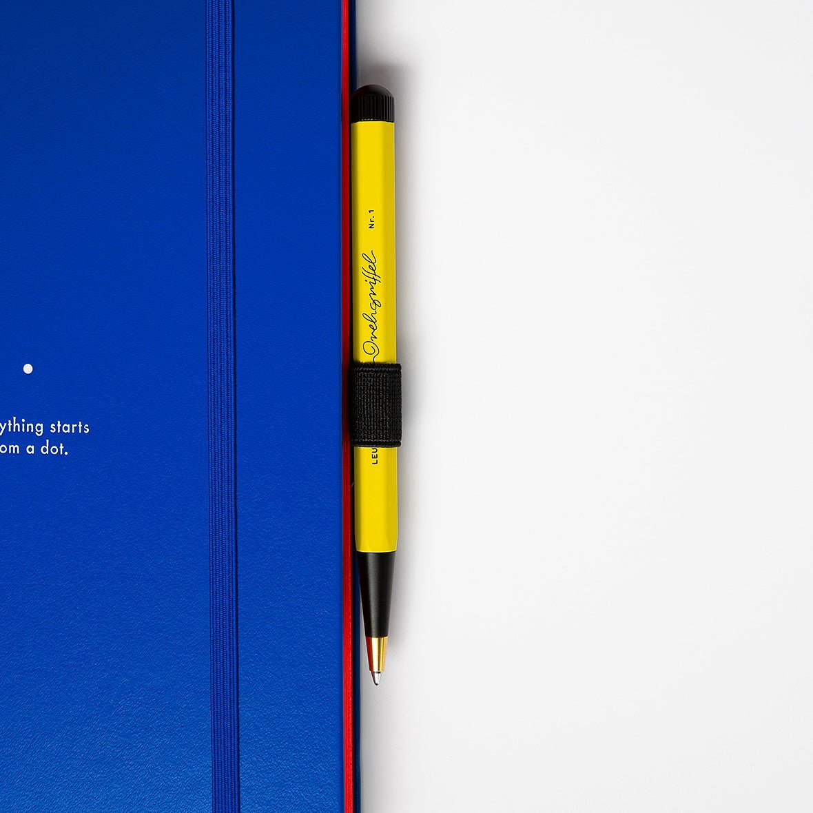 Stylo bille LEUCHTTURM1917 Drehgriffel Nr. 1 Bauhaus Edition - Royal Blue/Red - 4004117616372