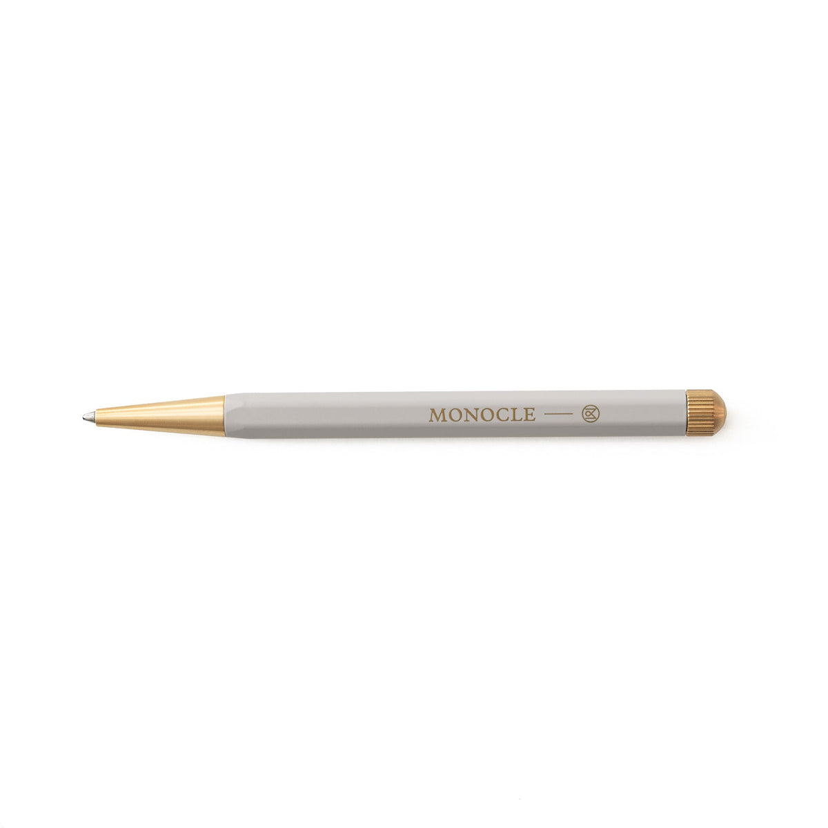 Stylo bille LEUCHTTURM1917 Drehgriffel Nr. 1 Monocle - Light Grey - 4004117587917