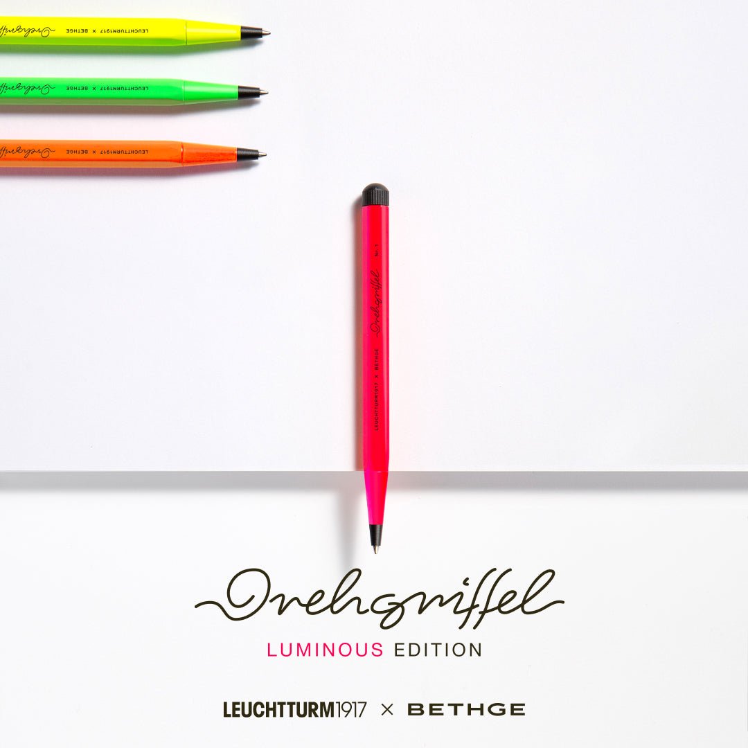 Stylo bille LEUCHTTURM1917 Luminous Edition - Luminous Yellow - 