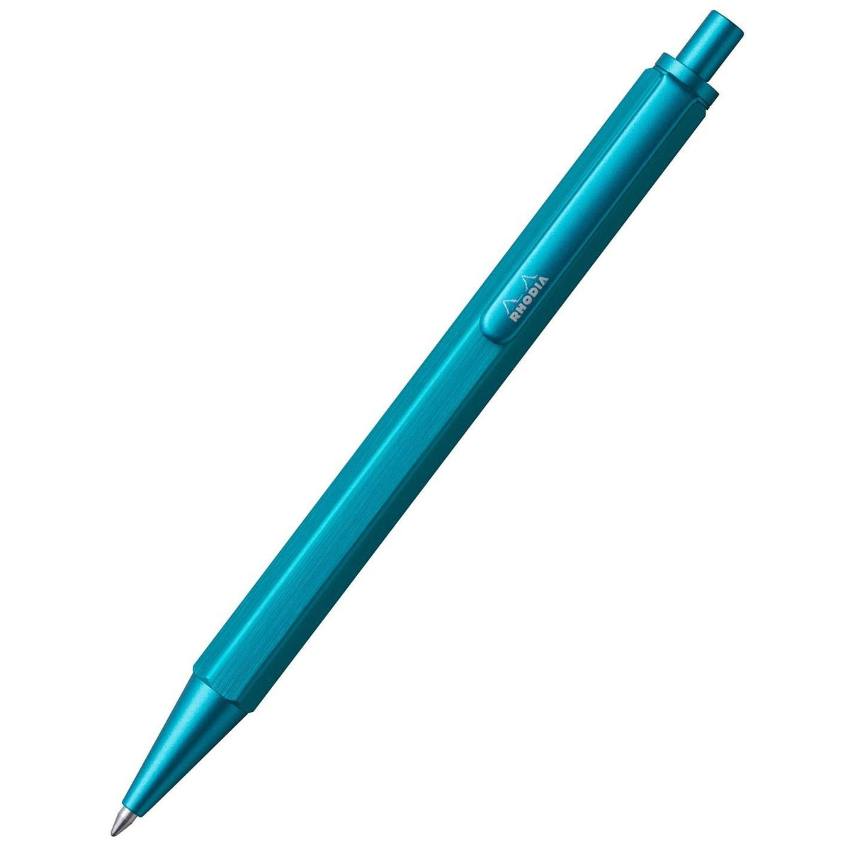 Stylo bille RHODIA scRipt - Turquoise - 3037920093864