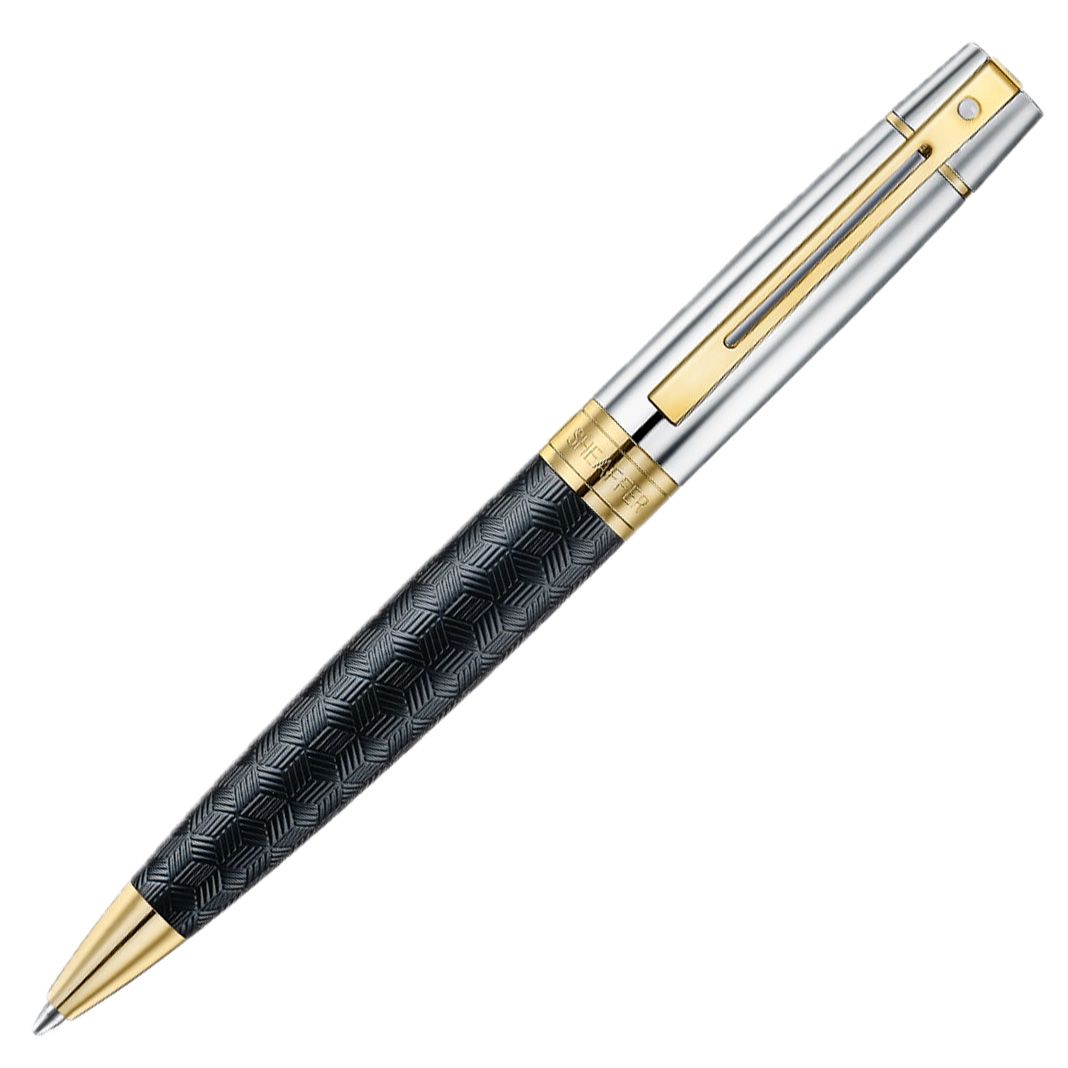 Stylo bille SHEAFFER 300 - Engraved Black GT - 