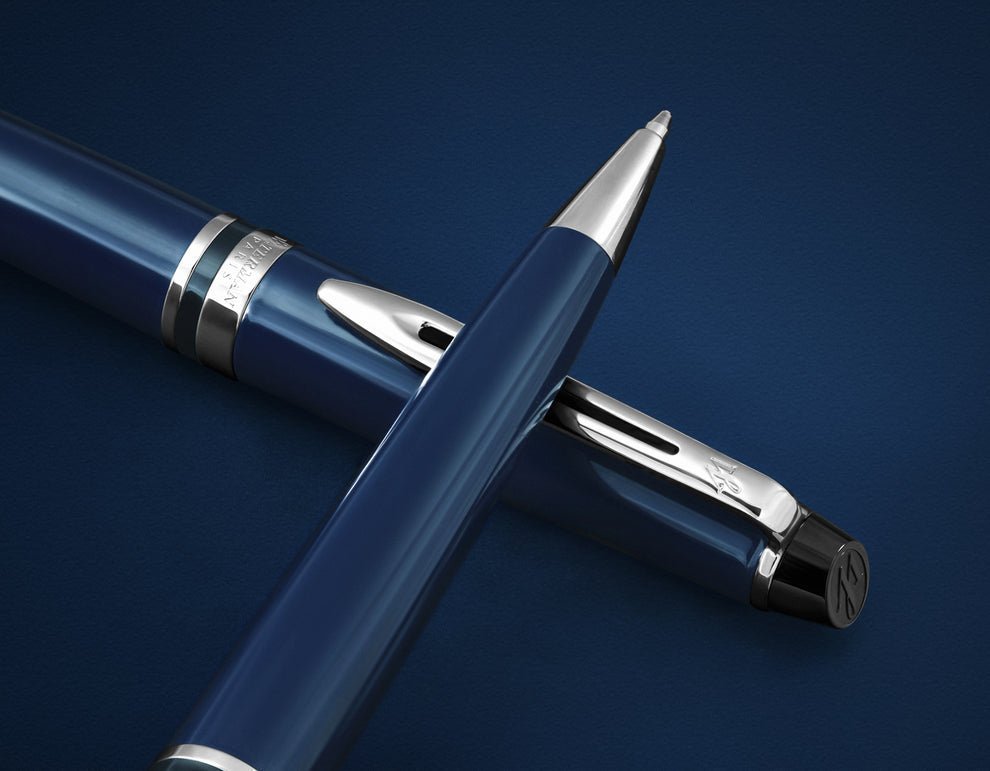 Stylo bille WATERMAN Expert - Bleu Laqué CT - 3026982142092