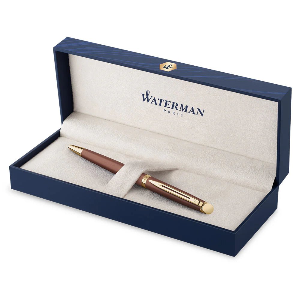 Stylo bille WATERMAN Hémisphère l'Édition Discrète - Rouge Cuivre Métallisé GT - 3026982179463