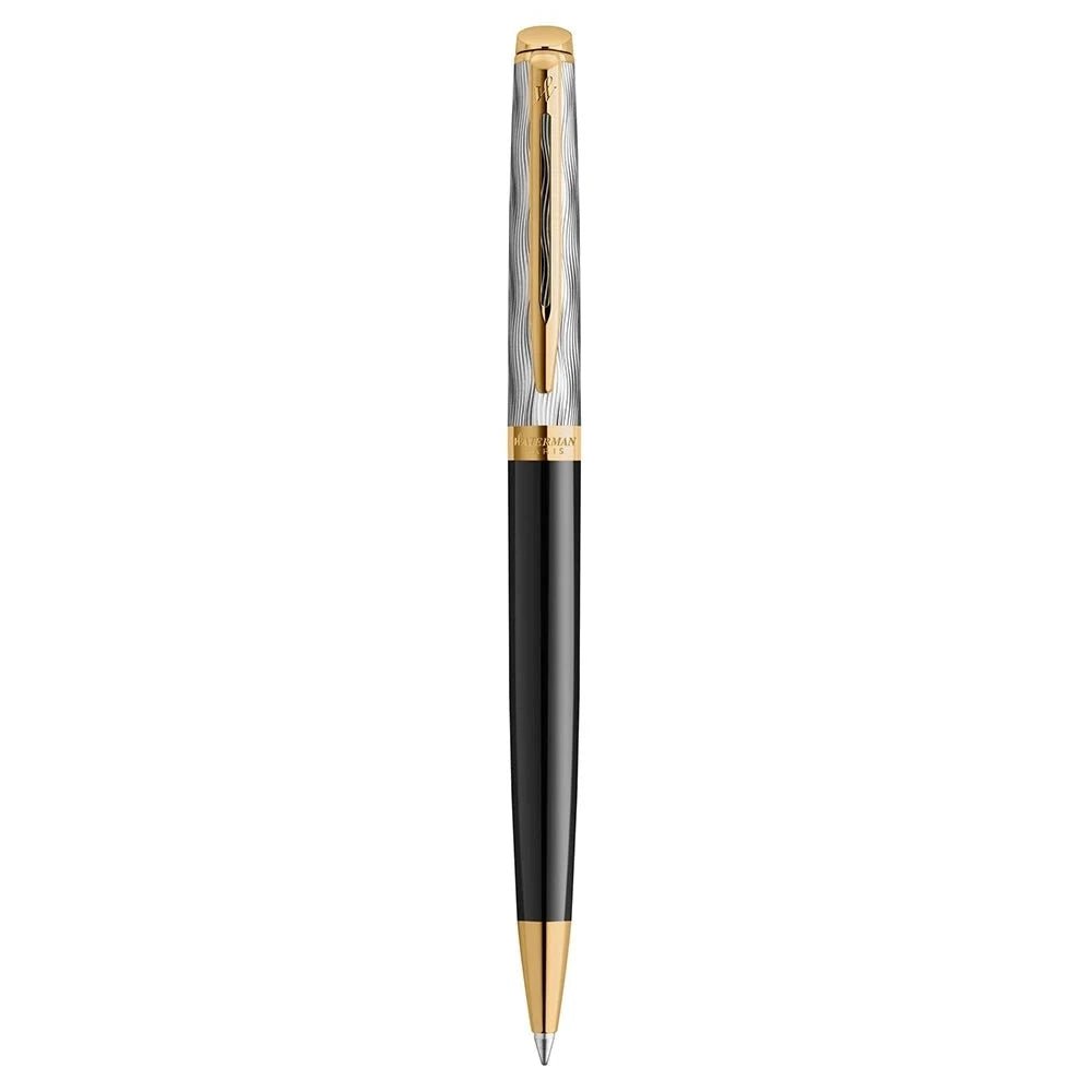 Stylo bille WATERMAN Hémisphère Reflets de Paris - Medium (M) - Noir - -