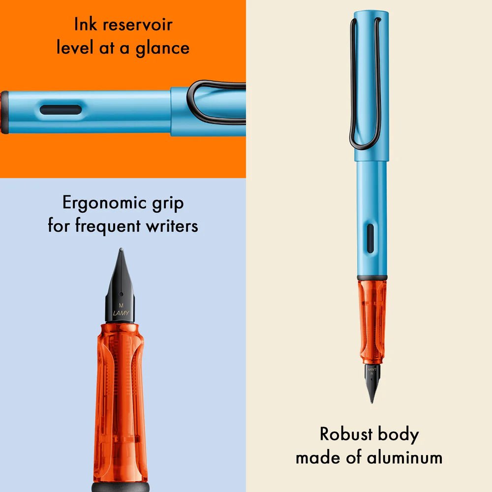 Stylo plume LAMY AL - star Édition Spéciale 2025 - Denim - Extra - fine (EF) - 