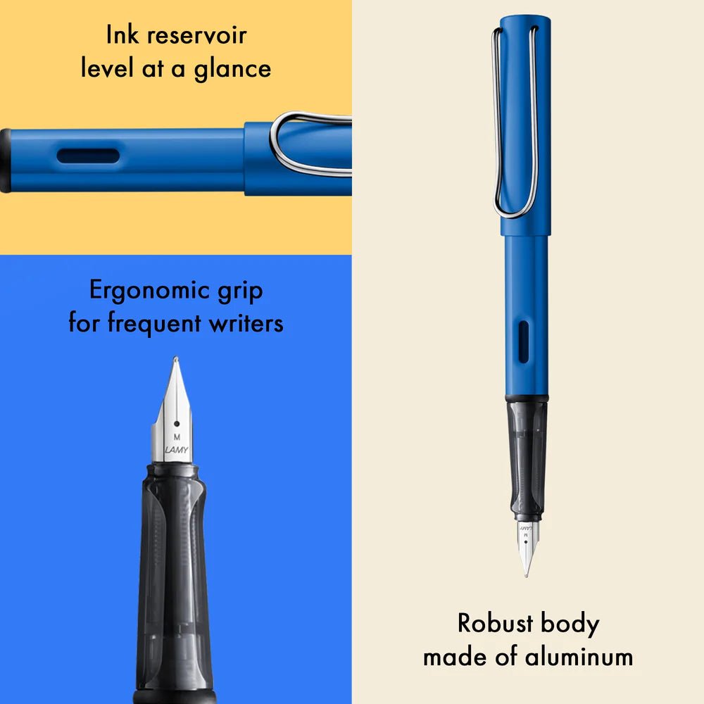 Stylo plume LAMY AL - star - Ocean Blue - Extra - fine (EF) - 4014519203193