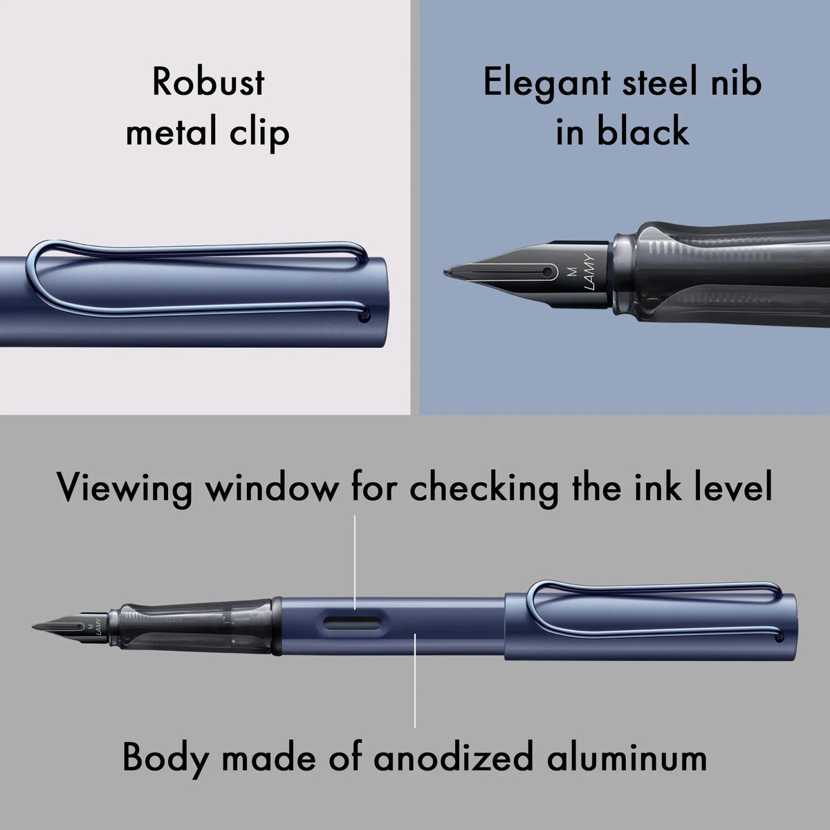 Stylo plume LAMY Lx - Blue - Extra-fine (EF) - 4014519764106