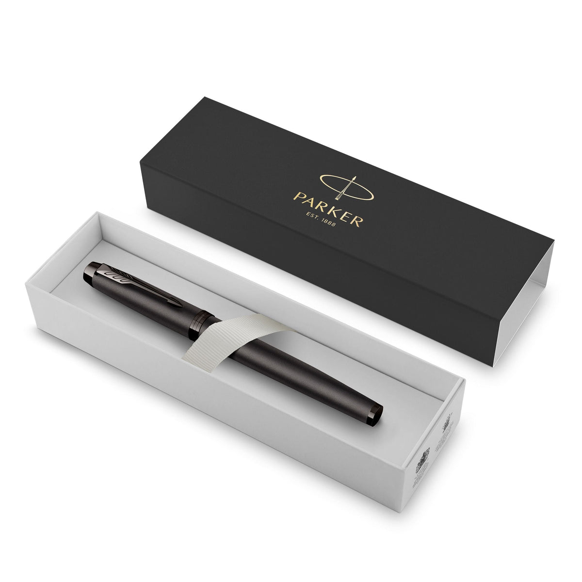Stylo plume PARKER IM Monochrome - Noir - Fine (F) - 3026981729584