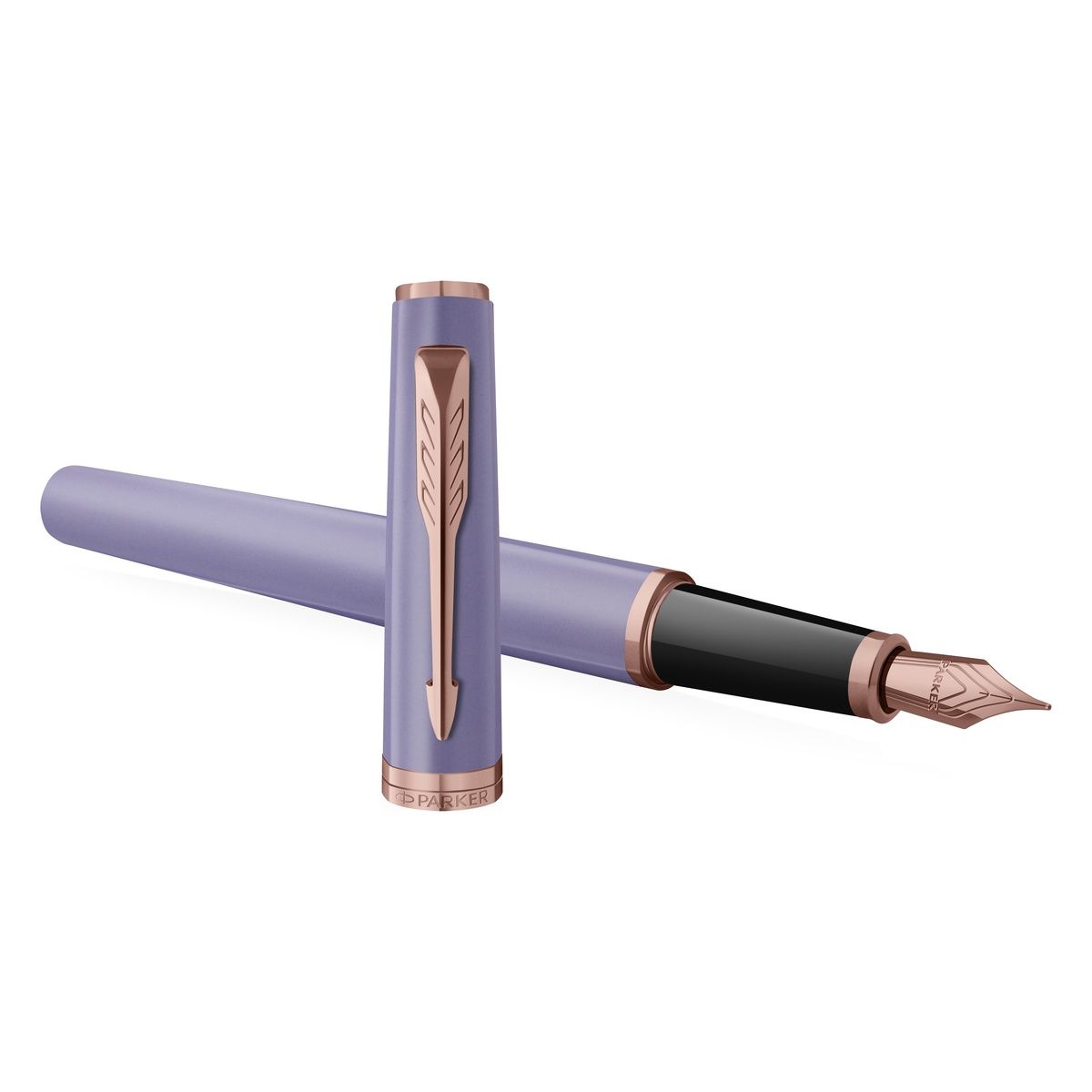 Stylo plume PARKER Meridian - Lilac Pink GT - Fine (F) - 3026982477668