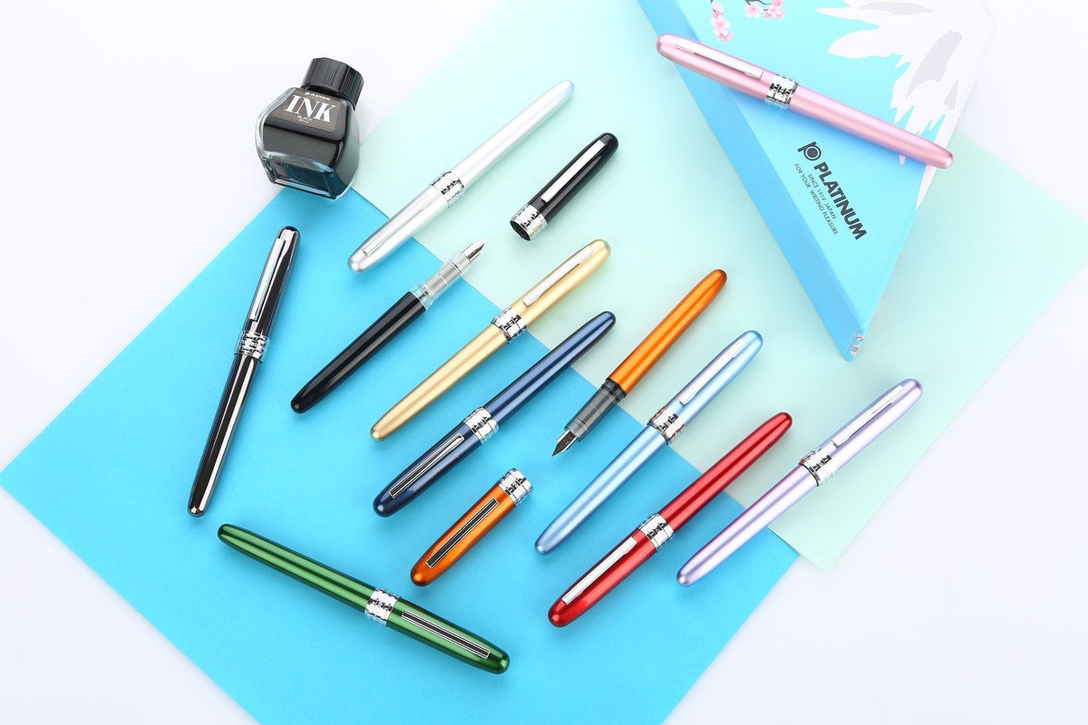 Stylo plume PLATINUM Plaisir - Violet - Fine (F) - 4977114911057