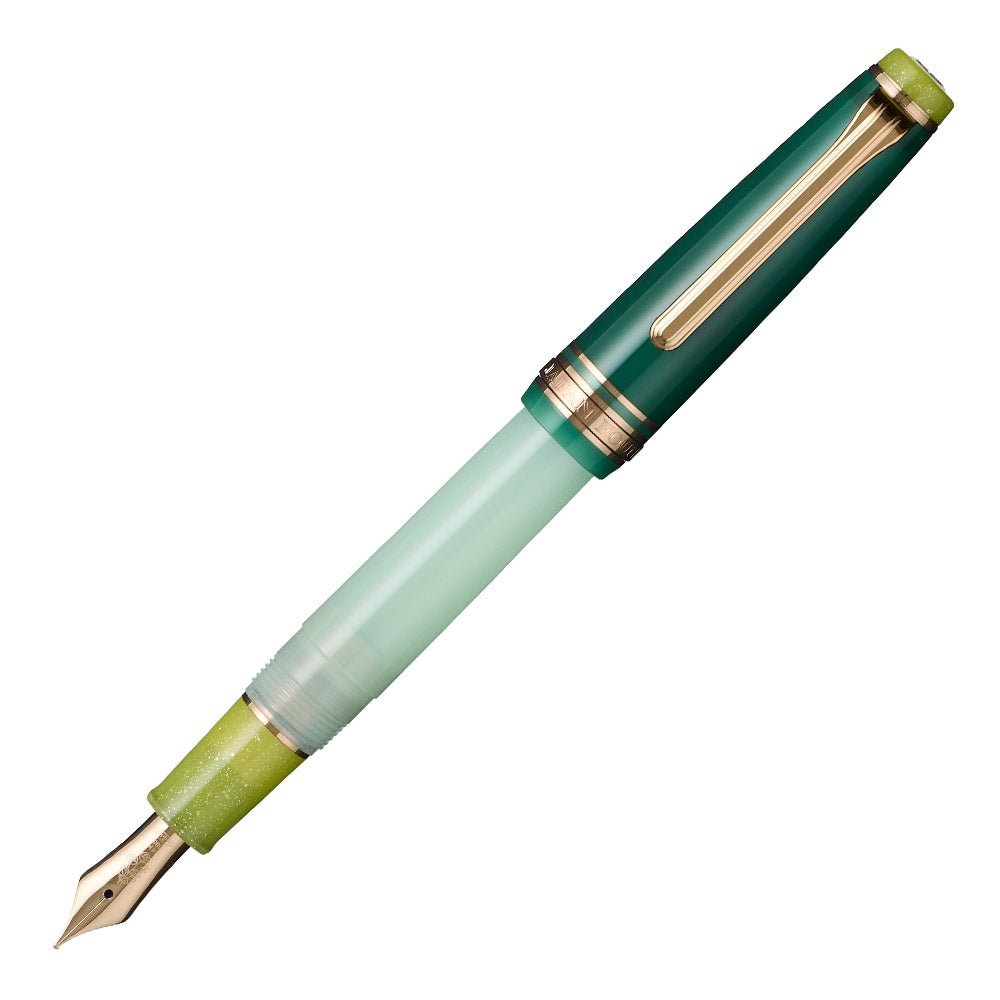 Stylo plume SAILOR Pro Gear Slim Dried Flower II - Eucalyptus - Fine (F) - 4901680606314