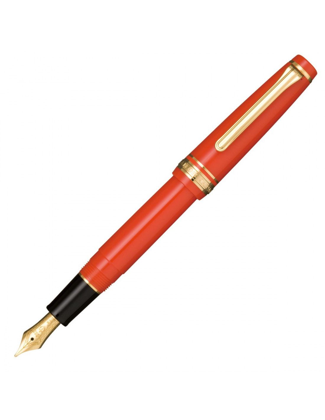 Stylo plume SAILOR Pro Gear Slim - Red GT - Extra - fine (EF) - 4901680130741