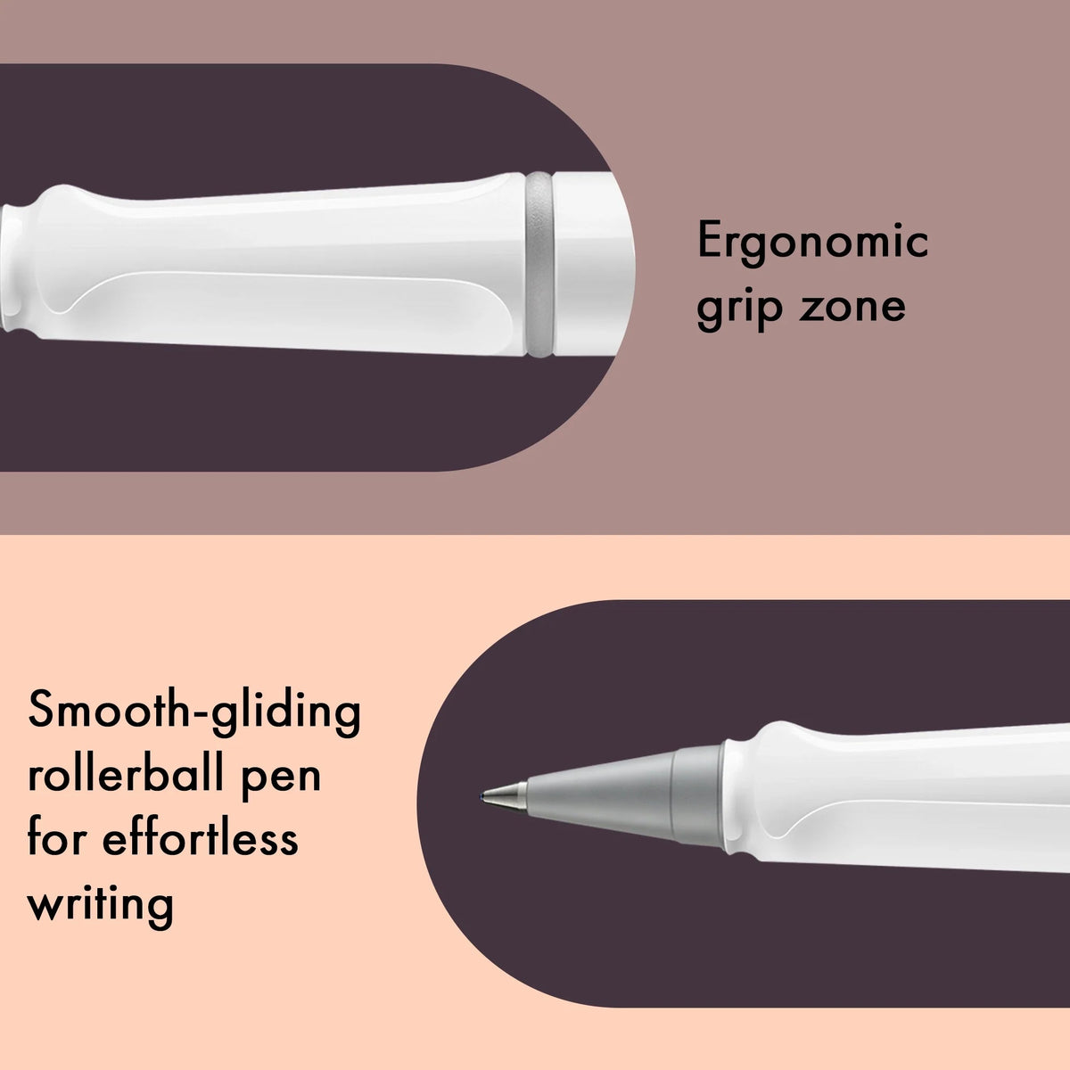 Stylo roller à cartouches LAMY safari - White - 4014519791256