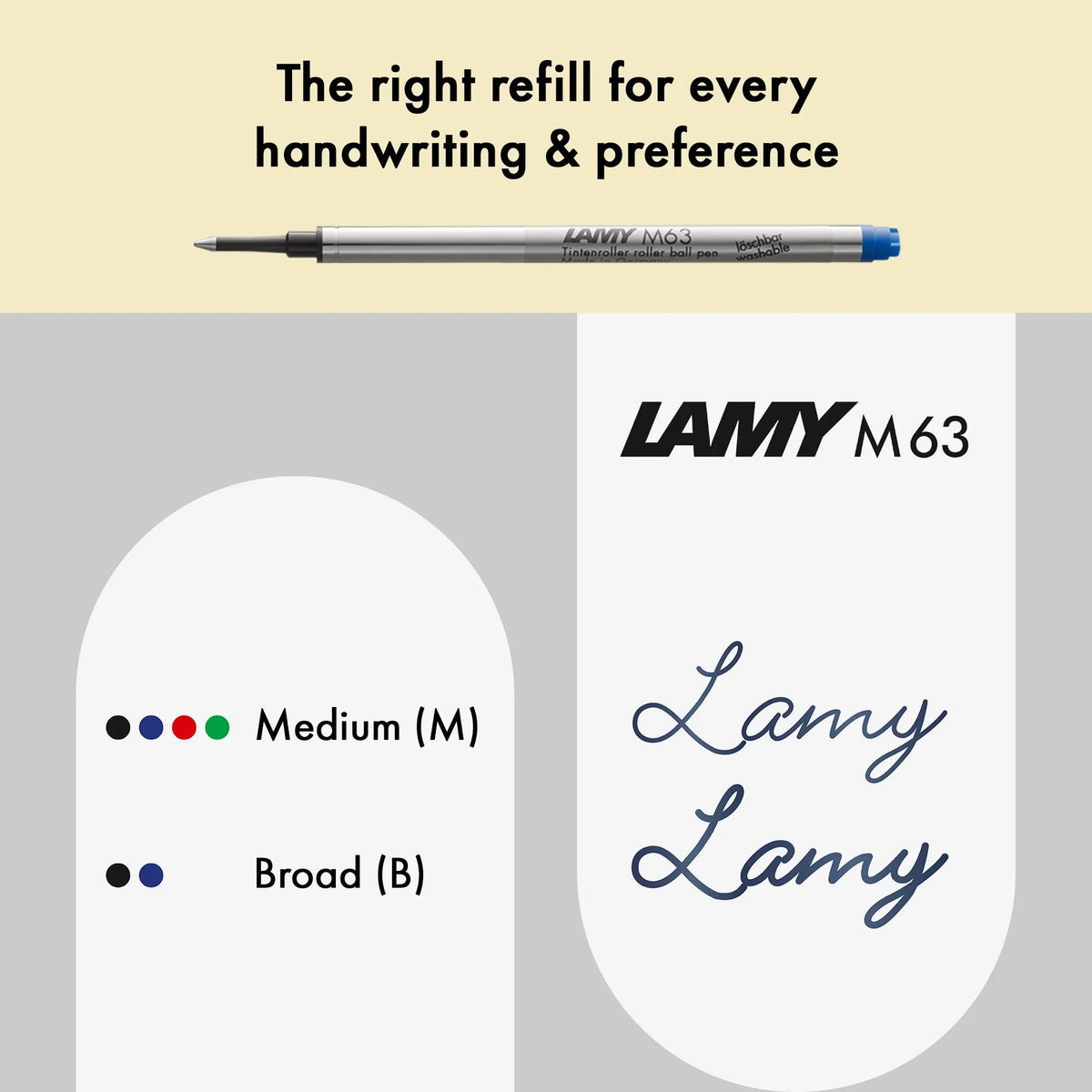 Stylo roller LAMY studio - Black - 4014519184850