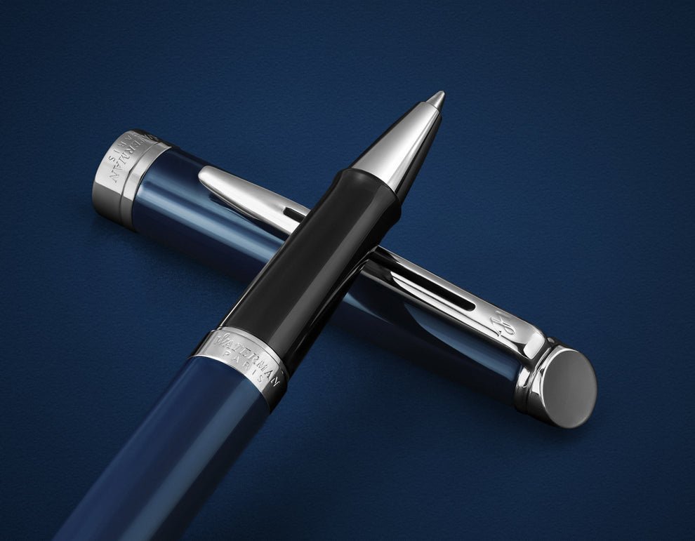 Stylo roller WATERMAN Hémisphère - Bleu Laqué CT - 3026982142054