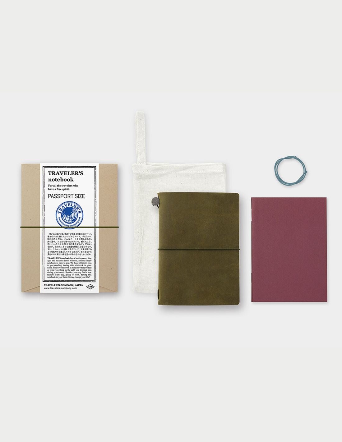 TRAVELER'S notebook - passport size - olive - 4902805153430