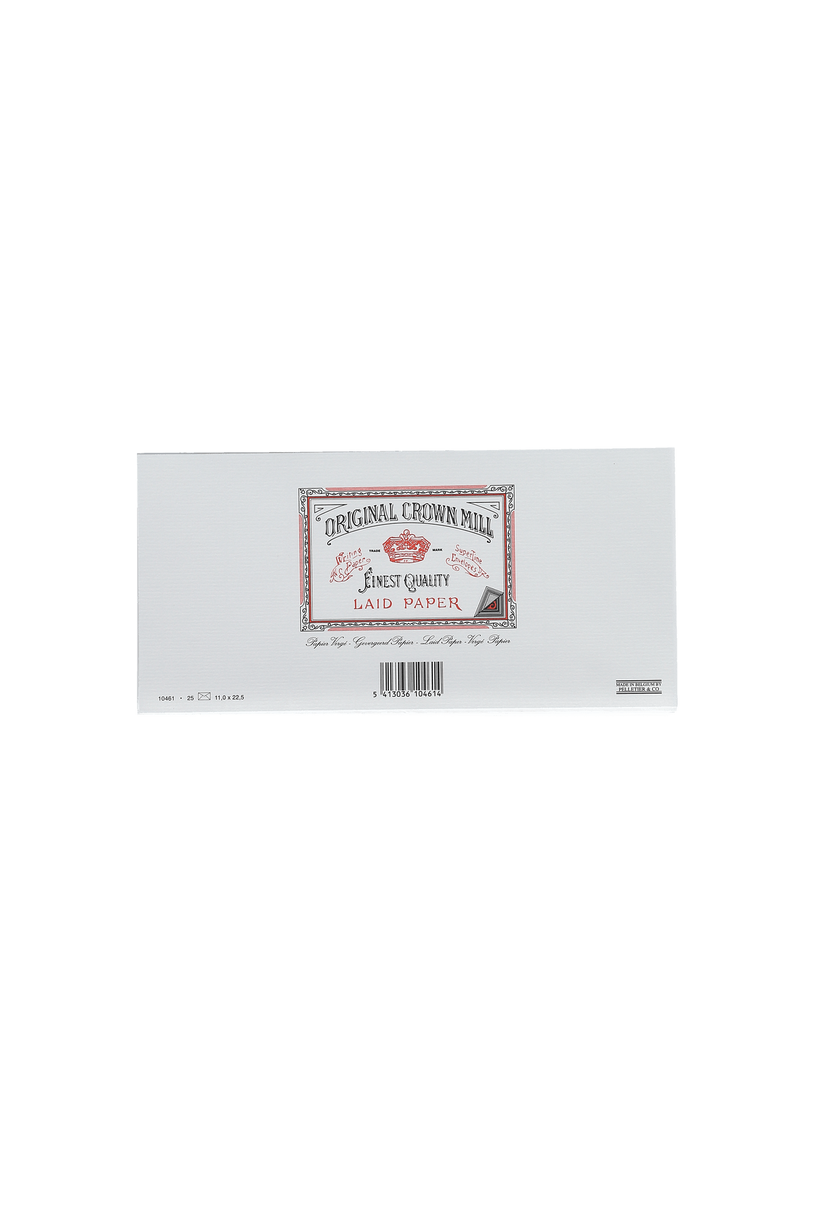 25 enveloppes Vergé format DL - 11 x 22.5 cm - 100 g/m² - Rose - 5413036174617