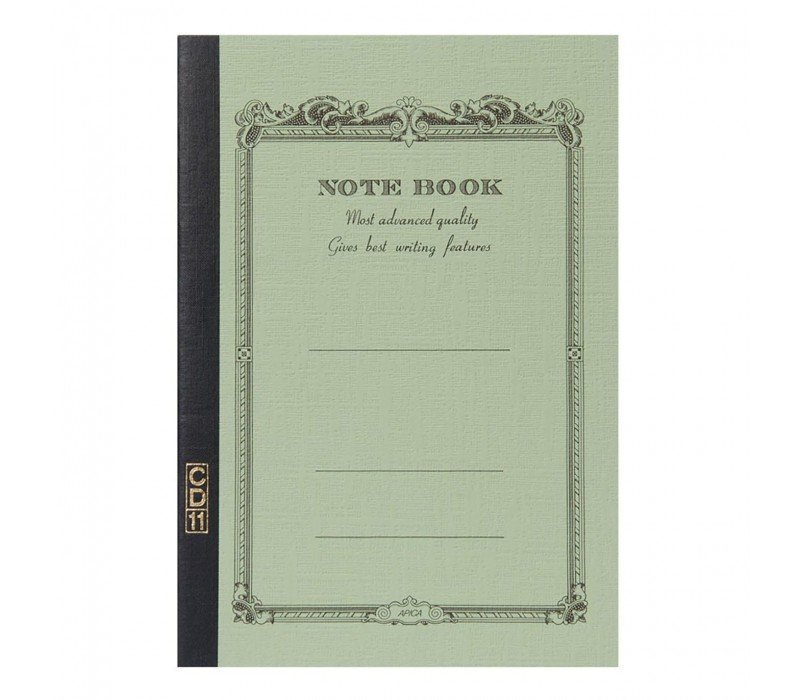 Carnet APICA CD Notebook - B7 - Ligné - Vert clair -