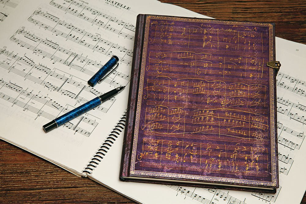 Carnet PAPERBLANKS 250ème Anniversaire de Beethoven - Ultra - Hardcover - Ligné - 144p - 9781439763988