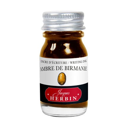 Encres d'écriture JACQUES HERBIN - 10 ml - Ambre de Birmanie - 3188550115416