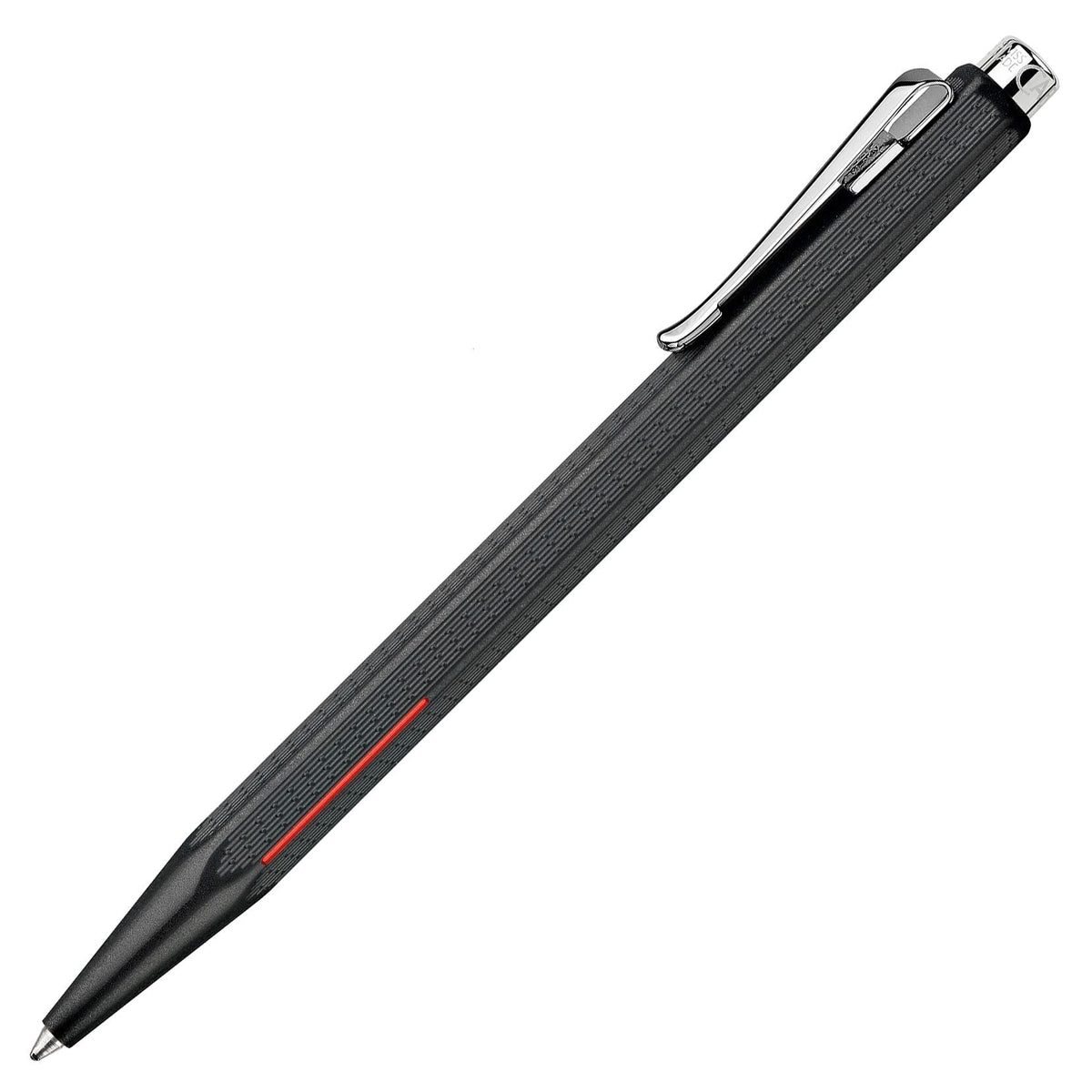 Stylo bille CARAN D'ACHE Ecridor Racing - Medium (M) - Chromé Noir Mat - -
