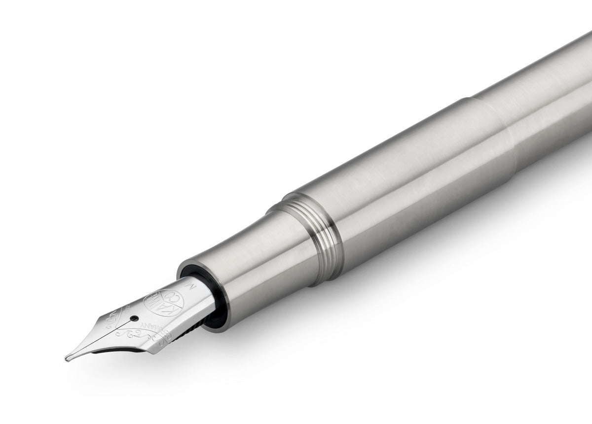 Stylo plume KAWECO Supra - Extra-fine (EF) - Acier - 4250278616557