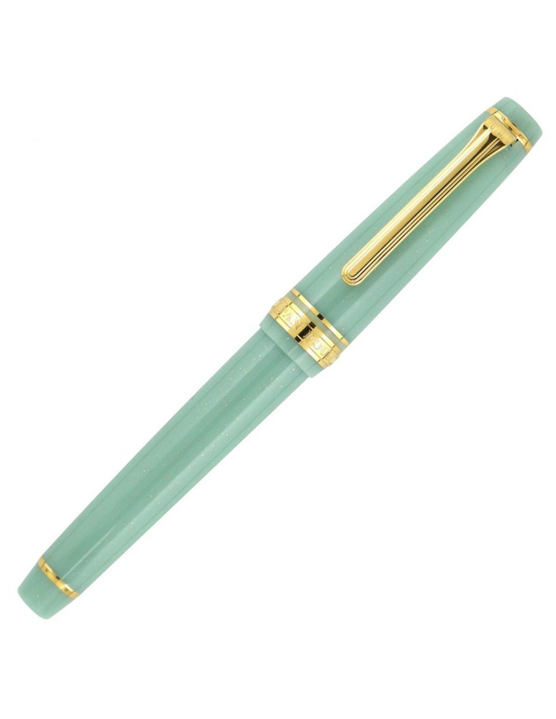 Stylo plume SAILOR Pro Gear Slim Japanese Fairy Tale - Medium-fine (MF) - Dragon Palace Green GT - 4901680149927